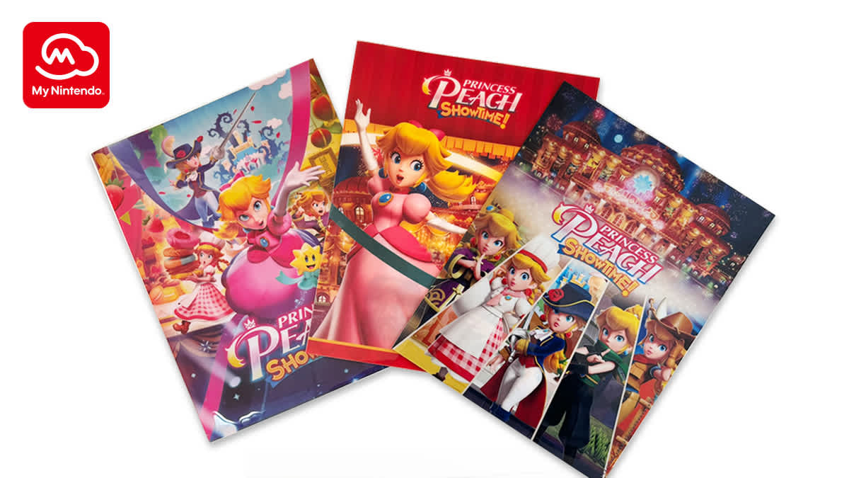 colorful peachスペシャルお得セット！ Princess Peach™: Showtime! Pocket Folder Set - Nintendo Official Site